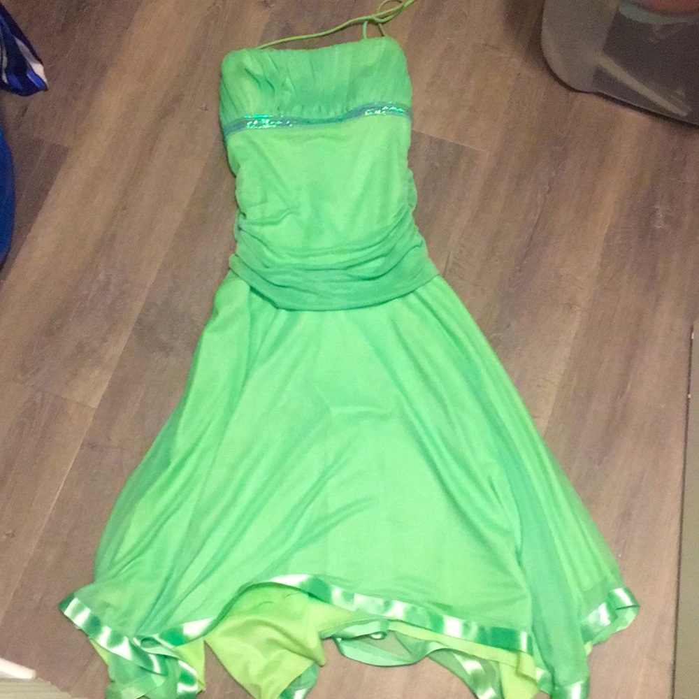 Green dress